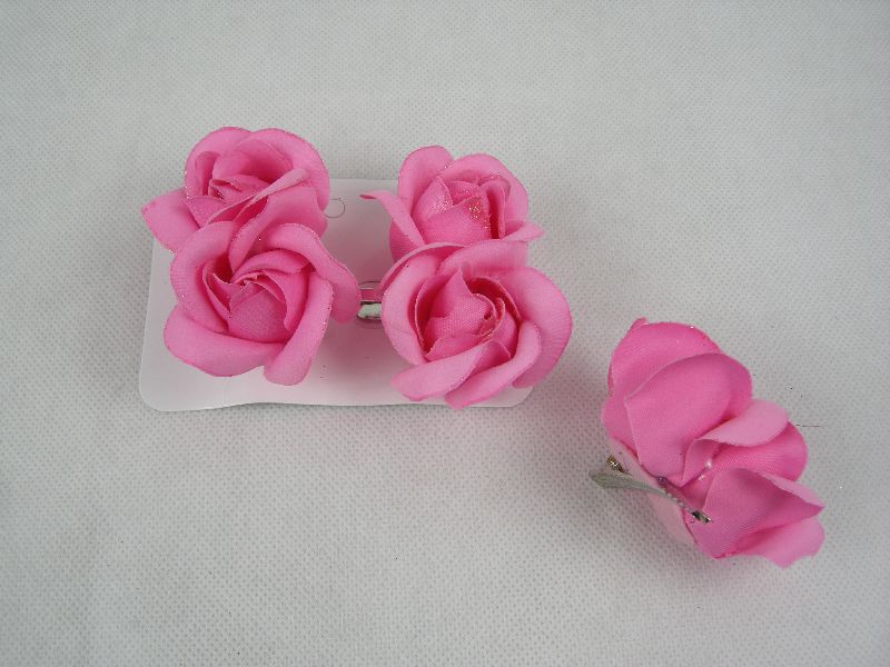 (image for) 2 rozen op duckklem roze